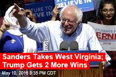 Trump Wins West Virginia; Sanders Leads Clinton