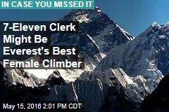 7-Eleven Clerk Might Be Everest&#39;s Best Female Climber