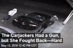 Woman Chases Off Carjackers With Guns