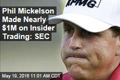 Pro Golfer Made Nearly $1M on Insider Trading Tip: SEC