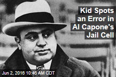 Kid Spots an Error in Al Capone&#39;s Jail Cell