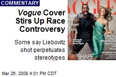 Vogue Cover Stirs Up Race Controversy