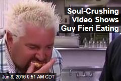 Soul-Crushing Video Shows Guy Fieri Eating