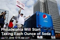 1st Major US City Brings in Soda Tax