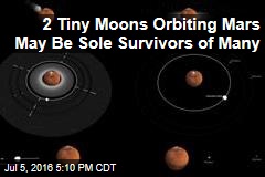 2 Tiny Moons Orbiting Mars May Be Sole Survivors of Many