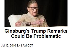 Did Ginsburg Go Too Far With Anti-Trump Remarks?