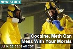 Cocaine, Meth Can Mess With Your Morals