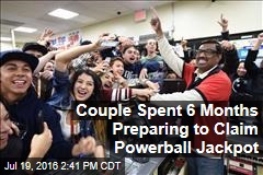 Couple Spent 6 Months Preparing to Claim Powerball Jackpot