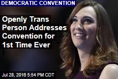 Openly Trans Person Addresses Convention for 1st Time Ever