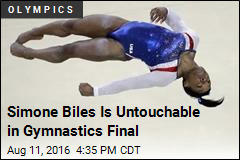 Simone Biles Wins Gymnastics Gold for US