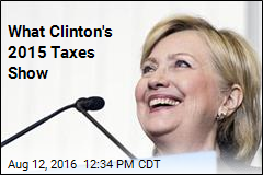 Pressuring Trump, Clinton Releases 2015 Taxes