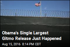 Obama&#39;s Single Largest Gitmo Release Just Happened