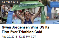 Gwen Jorgensen Wins US Its First Ever Triathlon Gold