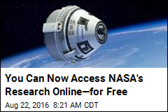 NASA Offers Out-of-This-World Access to Research Online