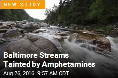 Baltimore Streams Tainted by Meth