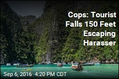 Cops: Tourist Falls 150 Feet Escaping Harasser
