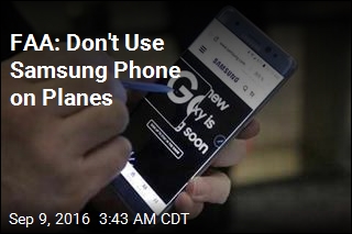 FAA: Don&#39;t Use Samsung Phone on Planes