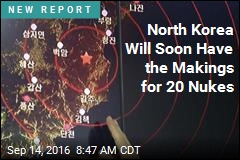 North Korea Will Soon Have the Makings for 20 Nukes