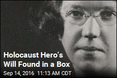 Holocaust Hero&#39;s Will Found in a Box