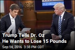 Trump Surprises Dr. Oz With Results of Physical