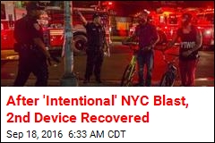 After &#39;Intentional&#39; NYC Blast, 2nd Device Recovered
