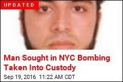 Man Sought in NYC Bombing Taken Into Custody