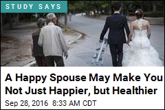 A Happy Spouse May Make You Not Just Happier, but Healthier