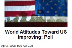 World Attitudes Toward US Improving: Poll