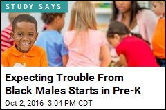 Expecting Trouble From Black Males Starts in Pre-K