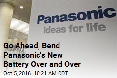 Go Ahead, Bend Panasonic&#39;s New Battery Over and Over