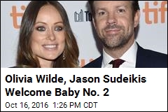 Olivia Wilde, Jason Sudeikis Welcome Baby No. 2