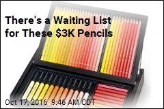 There&#39;s a Waiting List for These $3K Designer Pencils