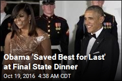 Obama Hosts Final State Dinner