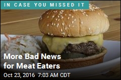 More Bad News for Meat Eaters