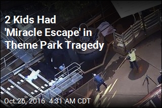 2 Kids Had &#39;Miracle Escape&#39; in Theme Park Tragedy