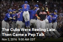 The Cubs Were Reeling Late. Then Came a Pep Talk