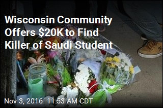 Wisconsin Community Offers $20K to Find Killer of Saudi Student