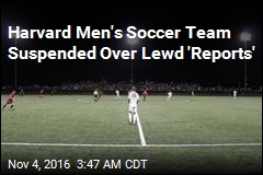 Harvard Men&#39;s Soccer Team Suspended Over Lewd &#39;Reports&#39;