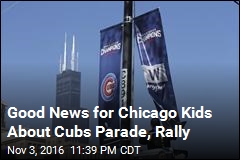 Chicago to Hold Parade, Rally for Cubs
