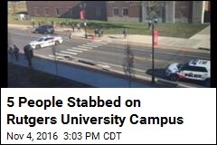 5 People Stabbed on Rutgers University Campus
