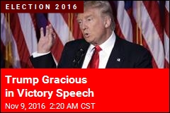 Trump: I Will Be President for All Americans