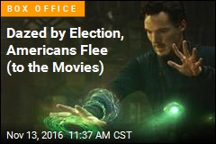Dazed by Election, Americans Flee (to the Movies)