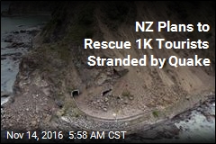 NZ Plans to Rescue 1K Tourists Stranded by Quake