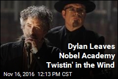 Dylan &#39;Incredibly Honored,&#39; Won&#39;t Pick Up Nobel