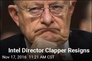 Intel Director Clapper Resigns