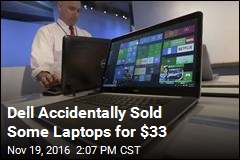 Dell Accidentally Sold Some Laptops for $33
