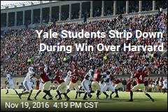 Yale Students Get Naked for Victory Over Harvard