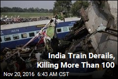 India Train Derails, Killing More Than 100