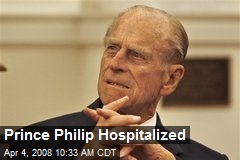 Prince Philip Hospitalized