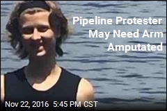 Dad Says Daughter May Lose Arm Thanks to Cops at Pipeline Protest